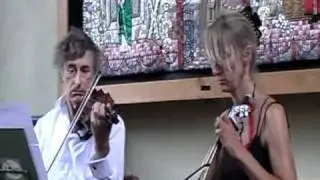 Cretan Lyra and violin play Bartok's duets
