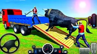 Animal Cargo Truck Driving Game 3D - Animal Transport Cargo Truck 2024 - Android Gameplay
