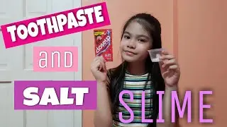 ToothPaste Slime / No Glue No Borax