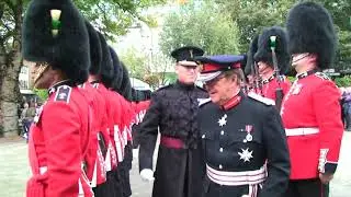 Парад валлийских гвардейцев в Суонси, 2017 г.