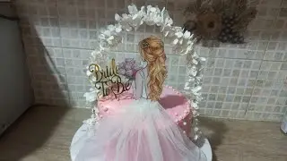 bride to be cake decorating ideas/bridal shower theme cake design/ bridal shower party/ wedding cake