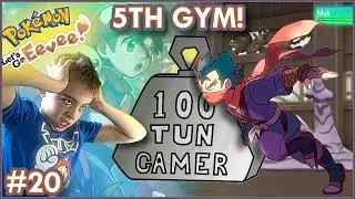 Pokemon Let's Go, Eevee! -20- Fifth Gym!!