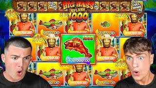 WE FINALLY HIT THE 1000X FISH ON BIG BASS SPLASH!