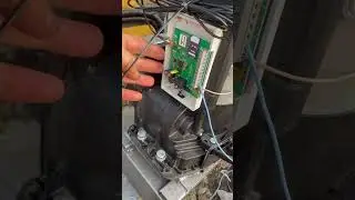 Открывание ворот с телефона , монтаж gsm модуля, откатные ворота
