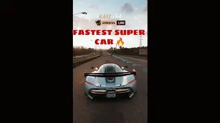 FASTEST SUPER CAR 🔥 #forzahorizon5 #carshorts #racinggames #forzashots #gaming #gamingshorts #surma