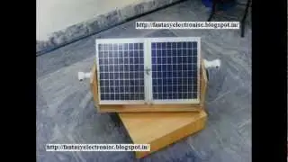 automatic solar tracking system with complete project report, code and circuit diagram