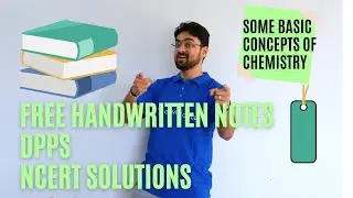 Some Basic Conceot Of Chemistry | Handwritten Notes | NCERT Solutions by Mrityunjay Pandya