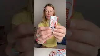 Kinder Chocolate Ice Coffee? ☕️🧋 #coffee #asmr #mukbangs #kinderchocolate #tutorial #diy