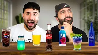 Blind Taste Test: GUESS THE DRINK CHALLENGE