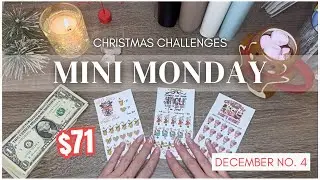 MINI MONDAY | SAVING TO FIX MY CAR | CASH ENVELOPE CHALLENGES | DECEMBER NO. 4