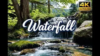 6 Hours of Relaxing Waterfall Sounds 💦 Powerful Water Flow for Deep Sleep & Stress Relief