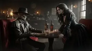 Dark Country Minor Acoustic Ballad with Southern Gothic Country and Night Drive Feel