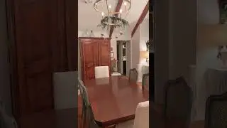 Tour my French country Christmas dining room #homedecor #cristmasdecor #cottage #french