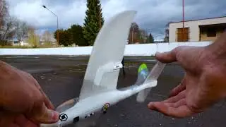 Dolphin EPP - 45 min. letu- odoln&eacute; letadlo na d&aacute;lkov&eacute; ovl&aacute;d&aacute;n&iacute;