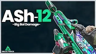 This New ASh-12 Build is THE Highest Damage Rifle in Delta Force!