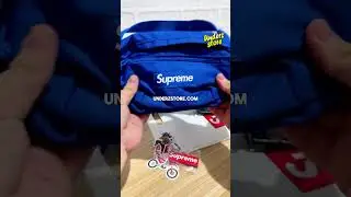 Pochete SS18 Azul Supreme Waist Bag