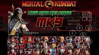 (NEW) MORTAL KOMBAT 9 Mod for Mortal Kombat Unchained | PPSSPP