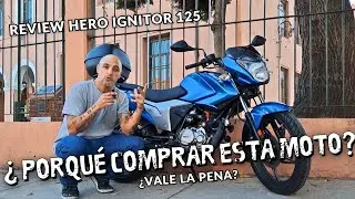 HERO IGNITOR 125  BUENA, BONITA Y BARATA? | NO LA COMPRES SIN VER ESTO | G&Ntilde; MOTOVLOG ARGENTINA