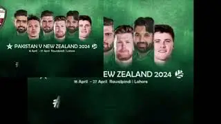 Pakistan Vs NewZealand Series 2024 Patch