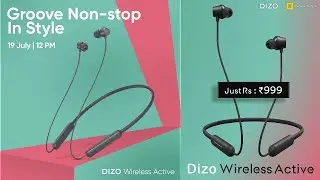 Dizo Wireless Active ⚡Just RS.999/- launch confirmed  | dizo wireless earphones🔥| dizo wireless dash