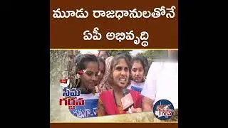 Andhra Pradesh Needs 3 capitals