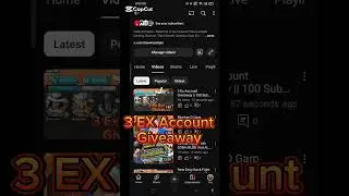 3 Ex Account Giveaway || 100 Sub special || Straw Hats Opbr