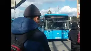 ЛиАЗы-5292.65 150118, 9515326 и 6213.65 151511 На Щукинской