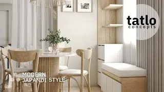 1BR Condo Renovation : Modern Japandi Style | Brixton Place PASIG: DMCI Homes