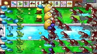 Plants vs 9999 Dolphin Rider Zombies