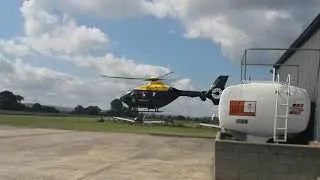 Egcw police takeoff from fuel bay