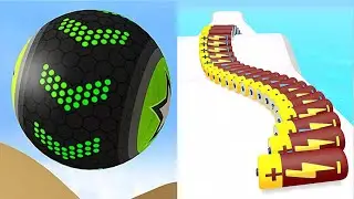 Going Balls VS Battery Run Android iOS Gameplay (Level 471-475)