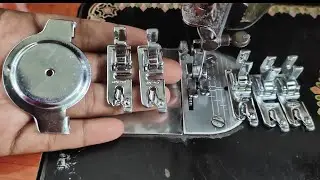 Normal sewing machine😲//Pico stitching//Embroiding stitching with normal machine..pico vastuna....🤔