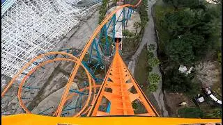 Goliath at Six Flags Magic Mountain REPAINTED POV | 4K 60FPS