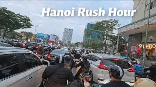 4K Riding Hanoi Rush Hour &mdash; 14km for around 1 hour