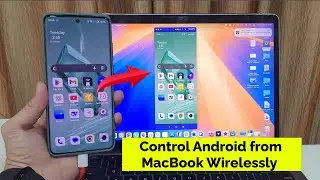 Как легко и бесплатно дублировать экран Android-телефона и управлять им на MacBook