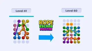 Rope Escape Master All Levels Walkthrough (Part 3) | No Commentary & No Music | Android Gameplay