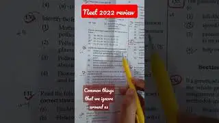 🧐🧐#neet2022 #neet #review #exam