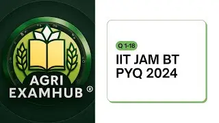 IIT JAM BT Analysis 2024 | Previous Year Paper Solution | Agri ExamHub |