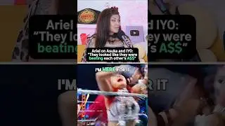 🤯IYO и Аска шокировали Ариэль из ECW на Crown Jewel