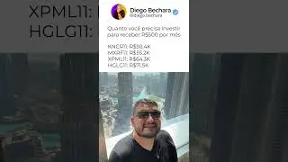 Quanto investir por m&ecirc;s em cada FII para receber R$500 de dividendos de cada um. #fiis #investir