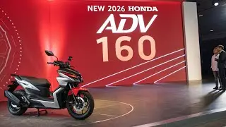 Новый мотоцикл Honda ADV 160 2026 года наконец-то поступил в продажу!!!