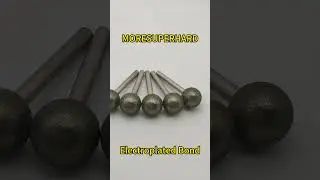 Diamond mounted points for graphite