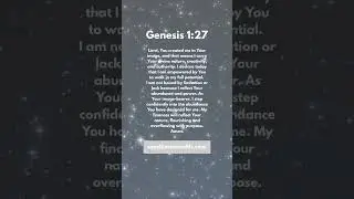 Pray Genesis 1:27 Over Your Finances #kingdom #moneymindset