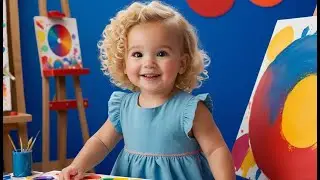Baby&rsquo;s Art Class Colors 🖌️ | Fun Color Learning Song for Kids | Cute Preschool Painting Rhyme