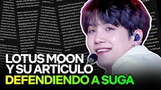 Lotus Moon: Cómo la Prensa Coreana Convirtió un Error en una Cacería de Brujas Contra Suga | News