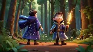 Four Tiny Wizards Cast a Spell | Magical Counting Song Kids | Fun Fantasy Nursery Rhyme Adventure