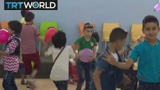 The War in Syria: Orphans trying to adjust to new home and life in Jarablus