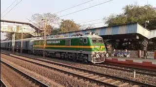 Freshly POHed WAG - 9 taking Freight towards KGP