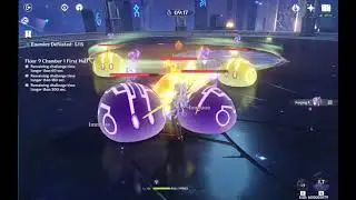 Thundersoother Keqing Soloing the ENTIRE 9F Abyss (Genshin Impact)