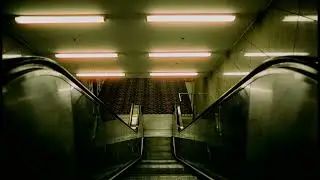 The descent into something or nothingness #liminalspace #escalator #betweenrealities